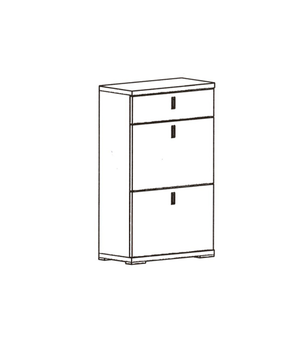 Vido Schuhklappenschrank Typ 311 Vido Schuhklappenschrank Typ 311