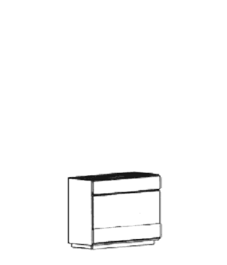 Carat Dielenschrank Typ 863 - Granit Carat Dielenschrank Typ 863 - Granit