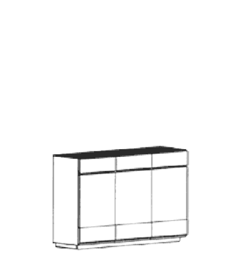 Carat Sideboard Typ 890 - Granit Carat Sideboard Typ 890 - Granit