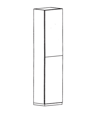 Cade Mehrzweckschrank Typ 110 L - Granit Cade Mehrzweckschrank Typ 110 L - Granit