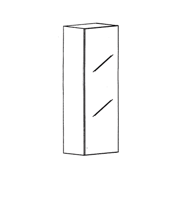 Cade Aufsatzschrank Typ 100 L - Granit Cade Aufsatzschrank Typ 100 L - Granit