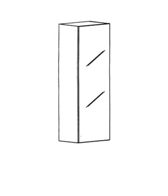Cade Aufsatzschrank Typ 100 L - Granit Cade Aufsatzschrank Typ 100 L - Granit