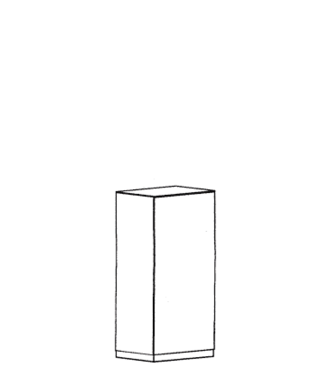 Cade Dielenschrank Typ 372 L - Granit Cade Dielenschrank Typ 372 L - Granit